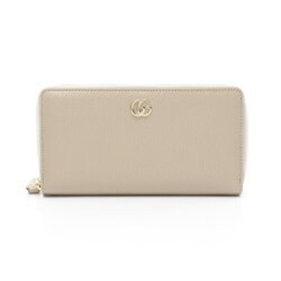 Gucci Marmont GG long Wallet leather beige - Picture 1 of 6
